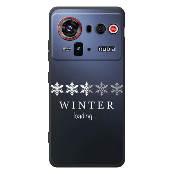 Чохол з принтом «Winter loading» для ZTE nubia Z80 Ultra