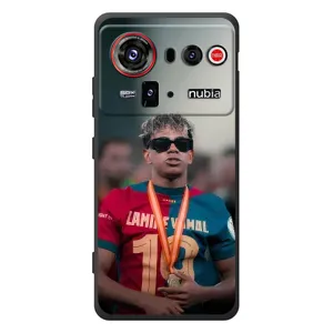 Чехол с футболистом Ламин Ямаль ZTE nubia Z80 Ultra (Ямаль Барса)