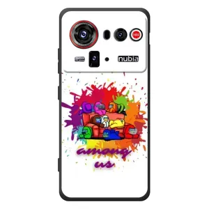 Чехол Амонг Ас для ZTE nubia Z80 Ultra (AlphaPrint) (Яркий АмонгАс)