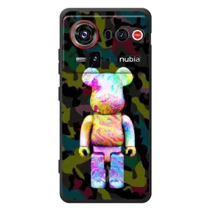Чехлы для ZTE nubia Z80 Ultra - Bearbrick Louis Vuitton (PREMIUMPrint) (Яркий Bearbrick)