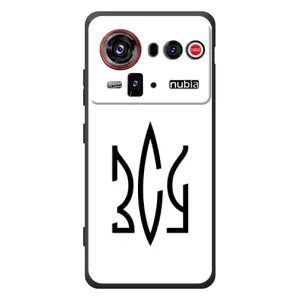 Чохли для ZTE nubia Z80 Ultra Укр. Символіка (AlphaPrint) (ЗСУ герб)