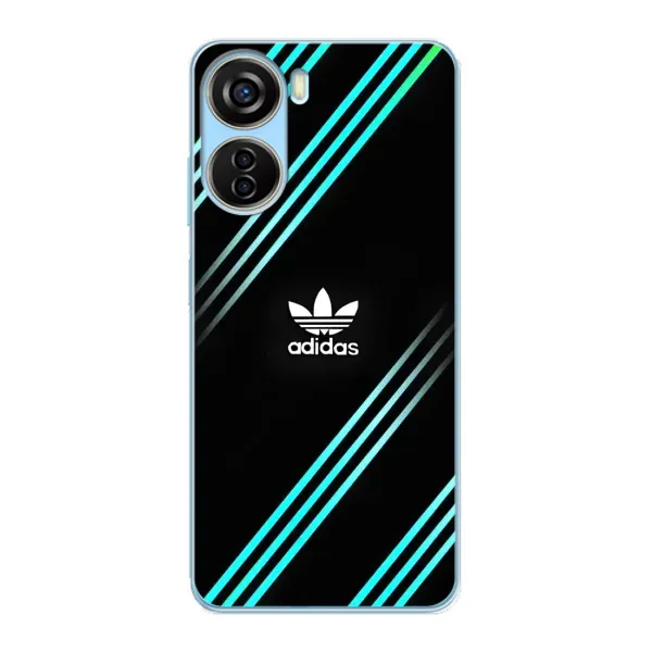 Чехол с принтом «Адидас с полосами» для ZTE V40 Design Чехол с принтом «Адидас с полосами» для ZTE V40 Design