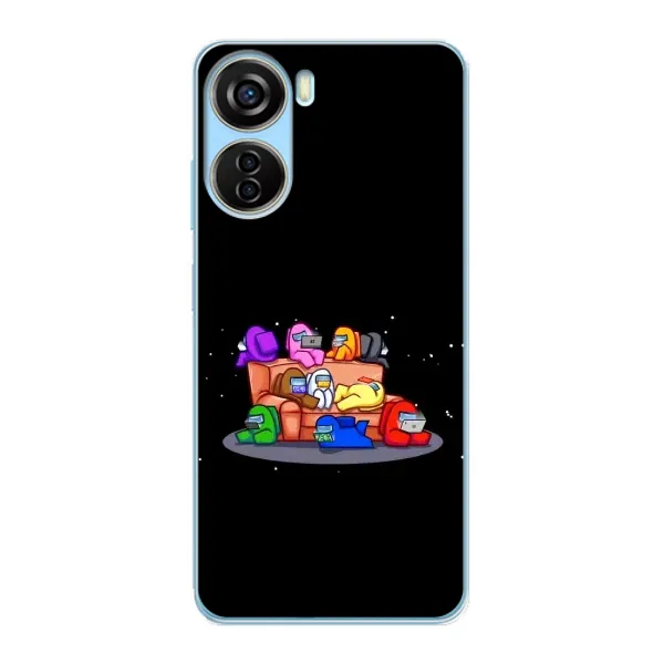 Чехол с принтом «Амонг-ас» для ZTE V40 Design Чехол с принтом «Амонг-ас» для ZTE V40 Design