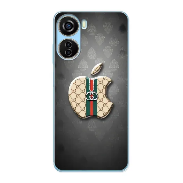 Чехол с принтом «Apple gucci» для ZTE V40 Design Чехол с принтом «Apple gucci» для ZTE V40 Design