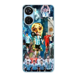 Чохли Мессі для ZTE V40 Design (AlphaPrint) (Аргентина Мессі)