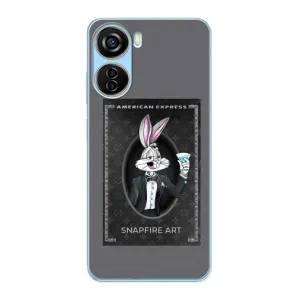 Бренднові Чохли для ZTE V40 Design - (PREMIUMPrint) (Бакс Бані LV)