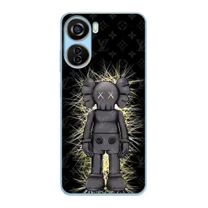 Чохли для ZTE V40 Design - Bearbrick Louis Vuitton (PREMIUMPrint) (Bearbrick LV)