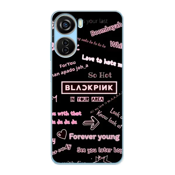 Чехол с принтом «BLACKPINK» для ZTE V40 Design