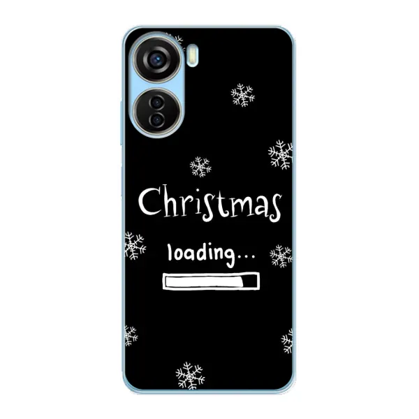 Чохол з принтом «Christmas loading» для ZTE V40 Design