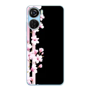 Чехол для ЗТЕ В40 Десигн - с принтом (Дизайнерские) (AlphaPrint) (Цветочки)
