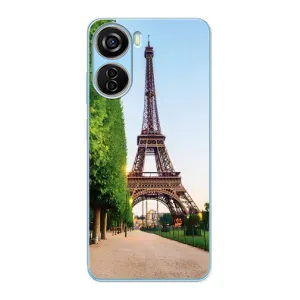 Чехол Эйфелева Башня для ZTE V40 Design - (AlphaPrint) (Дорога в Париж)