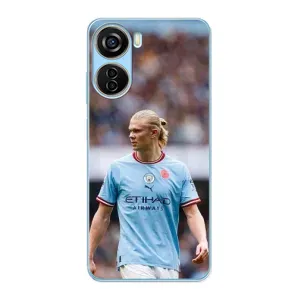 Чехлы с футболистом Ерлинг Холанд для ZTE V40 Design (AlphaPrint) (Эрлинг Холанд)