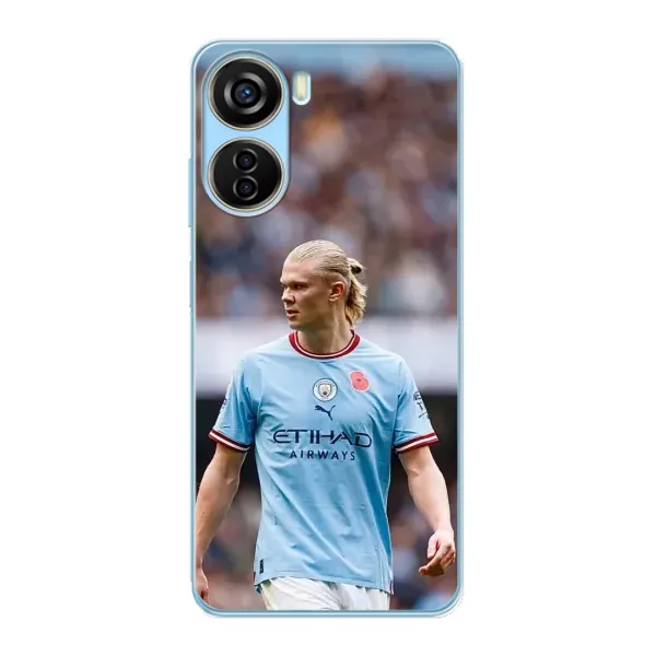 Чехол с принтом «Эрлинг Холанд» для ZTE V40 Design