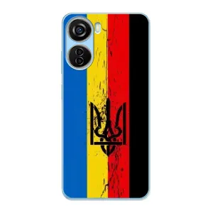 Украинские Чехлы для ZTE V40 Design с картинкой УПА (AlphaPrint) (Прапор УПА)