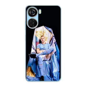 Чехлы с футболистом Ерлинг Холанд для ZTE V40 Design (AlphaPrint) (футболист Холанн)