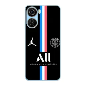 Чохли PSG для ZTE V40 Design (AlphaPrint) (футболка ПСЖ)