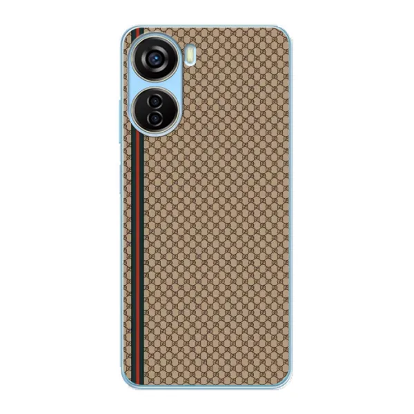 Чехол с принтом «Гуччи полоса» для ZTE V40 Design Чехол с принтом «Гуччи полоса» для ZTE V40 Design