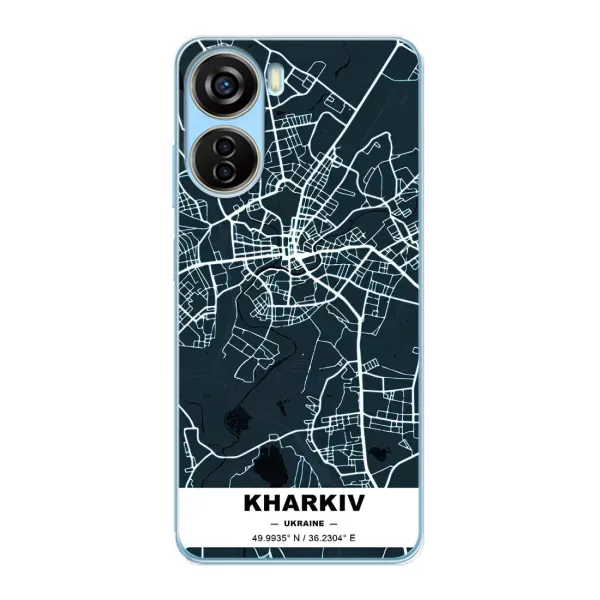 Чохол з принтом «Харків» для ZTE V40 Design
