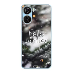 Новорічні, Святкові Чохли для ZTE V40 Design - 2024 год (Hello winter)