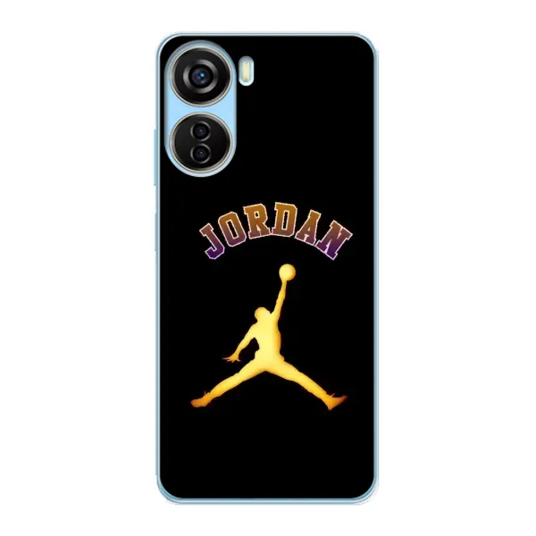 Чехол с принтом «Jordan Gold» для ZTE V40 Design Чехол с принтом «Jordan Gold» для ZTE V40 Design