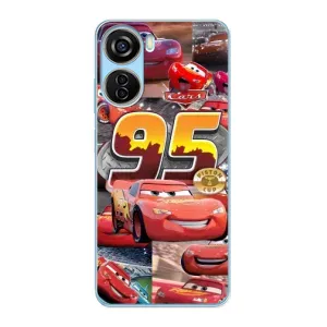 Силіконовий чохол Маквін для ZTE V40 Design (Колаж Блискавка Маквін)