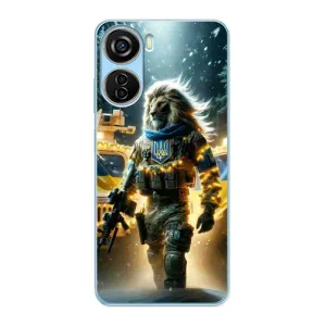 Українські, патріотичні Чохли для ZTE V40 Design (ЛЕВ ЗСУ)