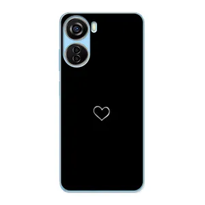 Чехлы для любимой на ЗТЕ В40 Десигн (VPrint) (Маленькое сердечко)