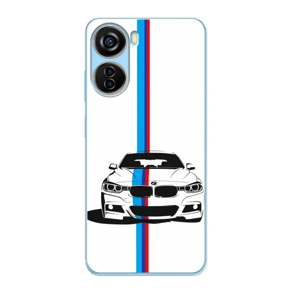 Чехол с принтом «Машина БМВ» для ZTE V40 Design