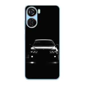 Чехол для ЗТЕ В40 Десигн - с принтом БМВ (AlphaPrint) (Машина BMW)