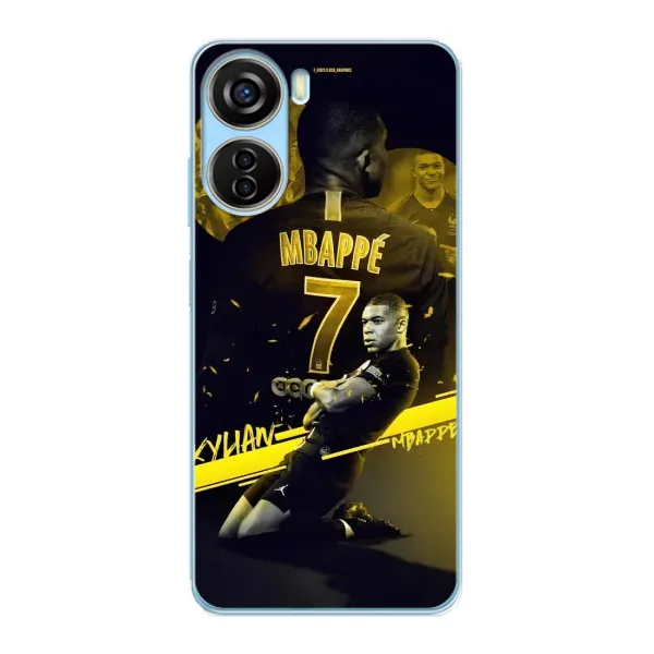 Чехол с принтом «Mbappe» для ZTE V40 Design