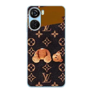 Бренднові Чохли для ZTE V40 Design - (PREMIUMPrint) (Ведмедик без голови)