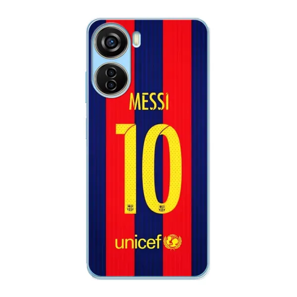Чохол з принтом «Messi Barca 10» для ZTE V40 Design Чохол з принтом «Messi Barca 10» для ZTE V40 Design