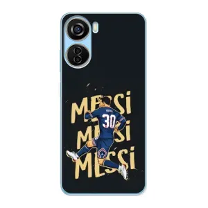 Чохли для ZTE V40 Design (Leo чемпіон) (AlphaPrint) (Messi ПСЖ)