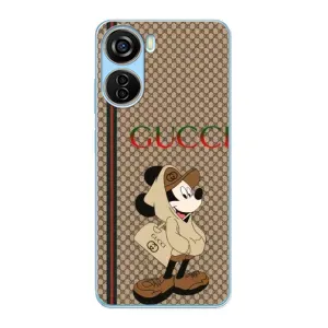 Чехлы ГУЧЧИ для ЗТЕ В40 Десигн (AlphaPrint) (Mickey GUCCI)