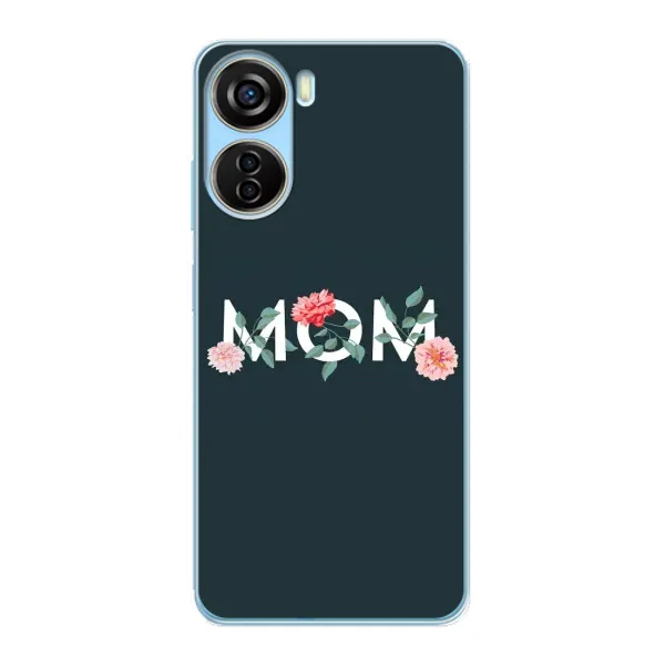 Чехол с принтом «Mom дизайн» для ZTE V40 Design