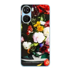 Бренднові Чохли для ZTE V40 Design - (PREMIUMPrint) (Nike цветы)