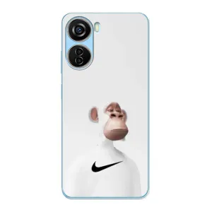 Чехлы с Обезьянами NFT для ZTE V40 Design (AlphaPrint) (обезьяна NFT Nike)