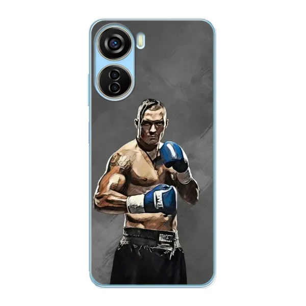 Чехол с принтом «Александр Усик» для ZTE V40 Design
