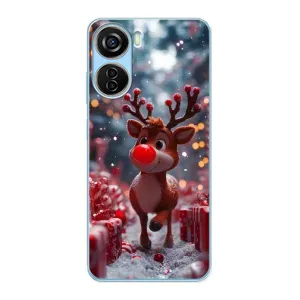 Чехол с принтом «Олень среди подарков» для ZTE V40 Design