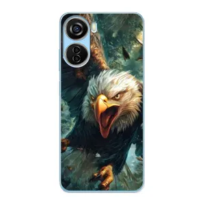Чехол с принтом «Орел в полете» для ZTE V40 Design