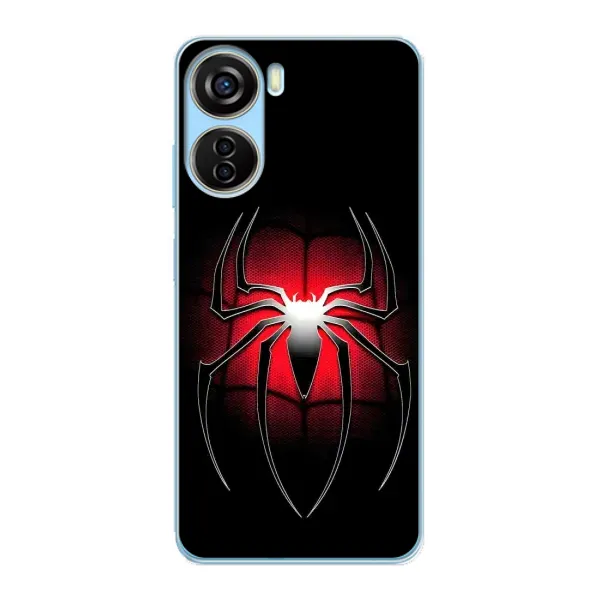 Чехол с принтом «Паук марвел» для ZTE V40 Design