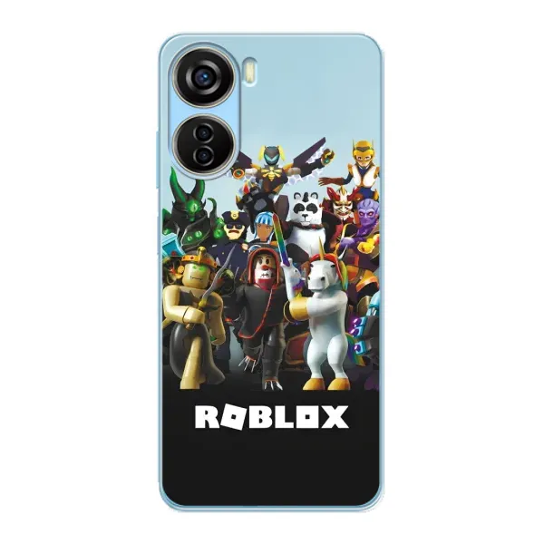 Чехол с принтом «ROBLEX» для ZTE V40 Design