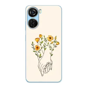 Чехлы для любимой на ЗТЕ В40 Десигн (VPrint) (Руки любви)