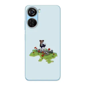 Чохли з картинкою собаки Патрон для ZTE V40 Design (AlphaPrint) (Сапер Пес)