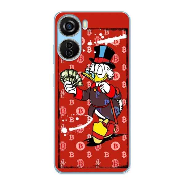 Чехол с принтом «Scrooge MagDag» для ZTE V40 Design