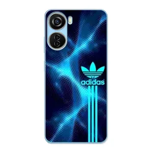 Чехлы Адидас для ZTE V40 Design (AlphaPrint) (Синий Адидас)