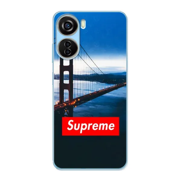 Чехол с принтом «Стиль Supreme» для ZTE V40 Design Чехол с принтом «Стиль Supreme» для ZTE V40 Design