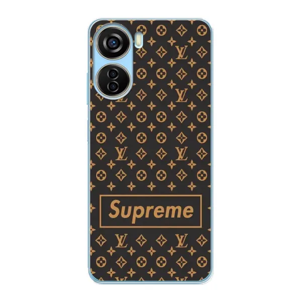 Чехол с принтом «Supreme LV» для ZTE V40 Design Чехол с принтом «Supreme LV» для ZTE V40 Design