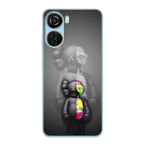 Чохли для ZTE V40 Design - Bearbrick Louis Vuitton (PREMIUMPrint) (Тіло Bearbrick)