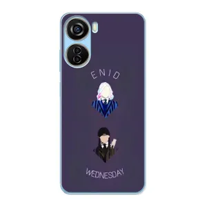 Чохли Венсдей на ZTE V40 Design Уенсдей (AlphaPrint) (Венздей і подруга)